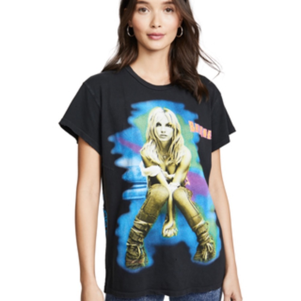 Madeworn rock Britney Spears concert tee size small
